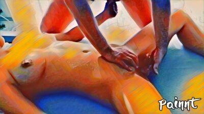Limpieza energética como excusa para frotar a fondo un cuerpo desnudo